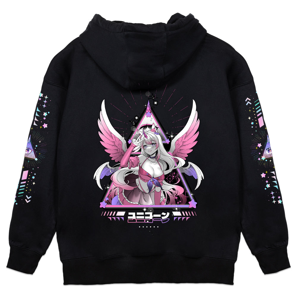 LuminaKira Fallen Unicorn Hoodie