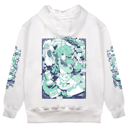 Digiko "Housekeeping V.2" Hoodie - White