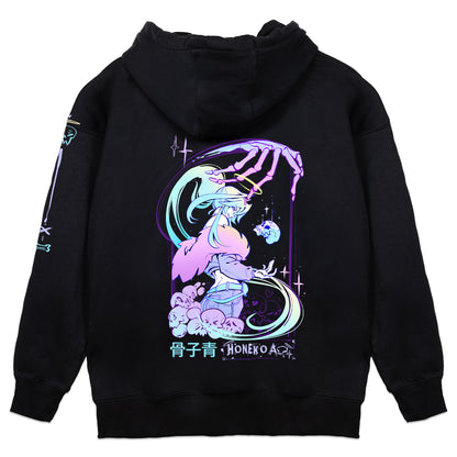 HonekoAo Skull and Bones Hoodie