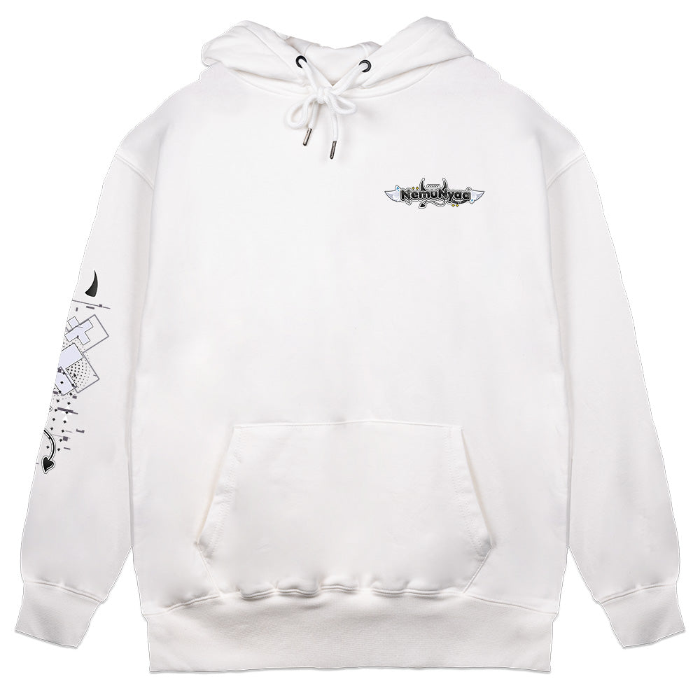 NemuNyaa "Virus" Hoodie - White