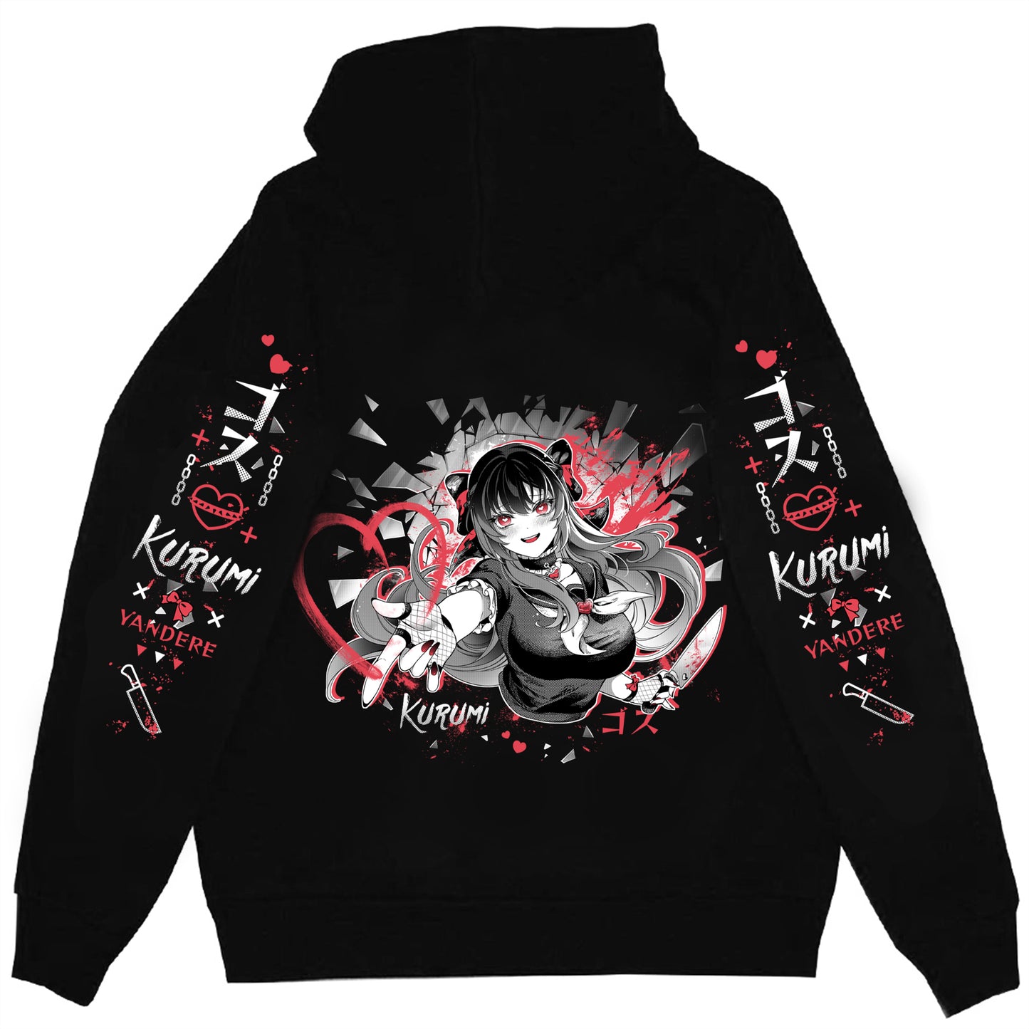 Kurumi Shattered Hoodie