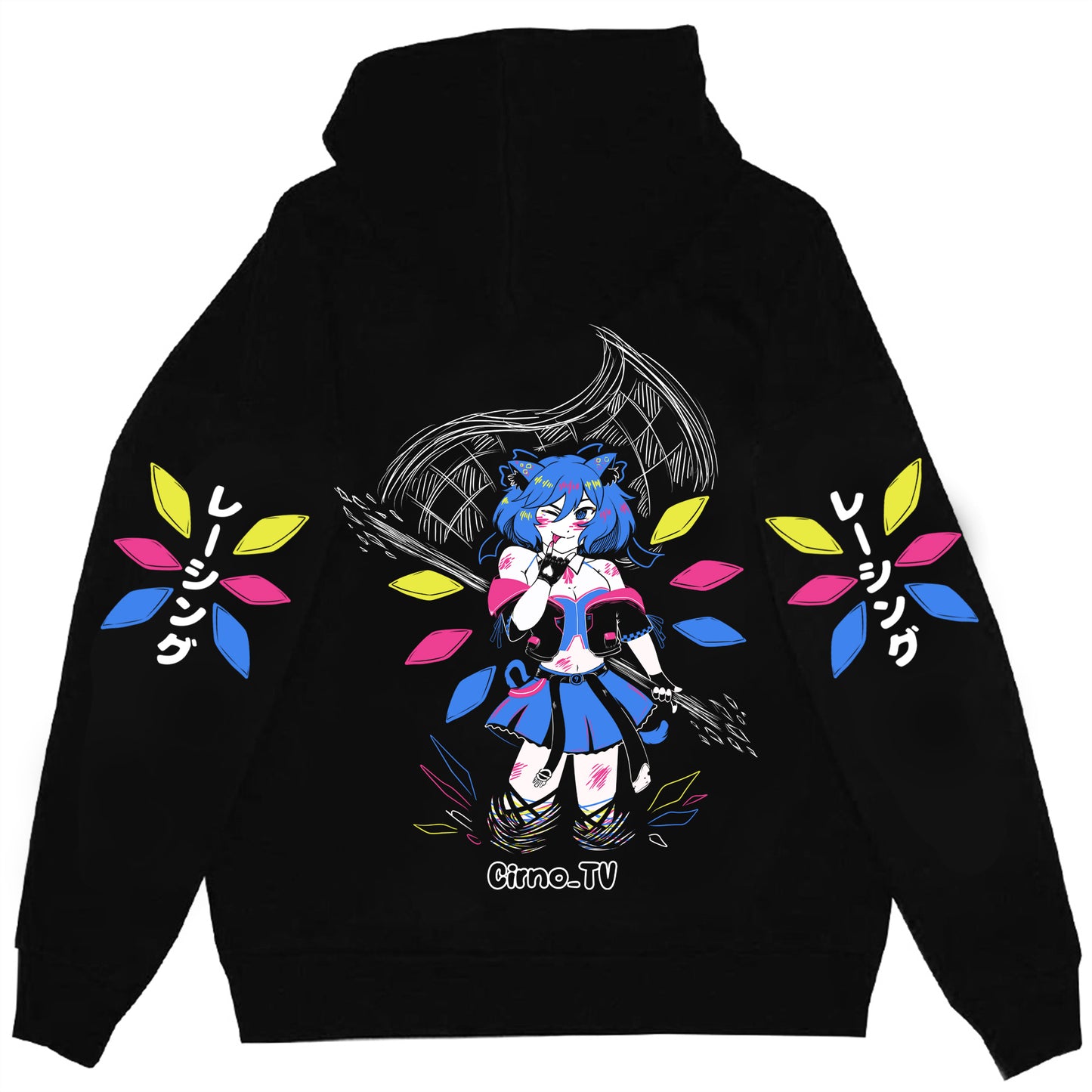 Cirno_TV Race Over Hoodie