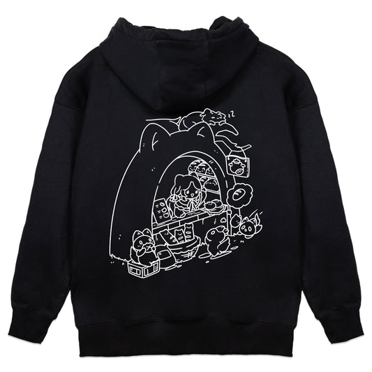 Suirie "Pop-up Bakery - Lines" Hoodie