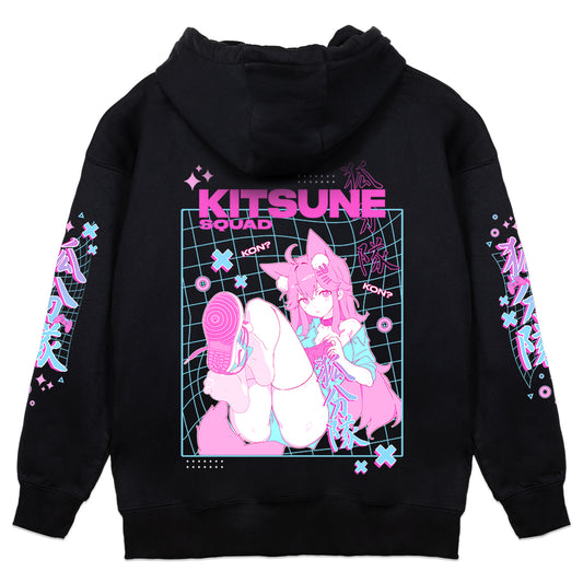 KitsuneThunder "Vaporwave V-2" Hoodie