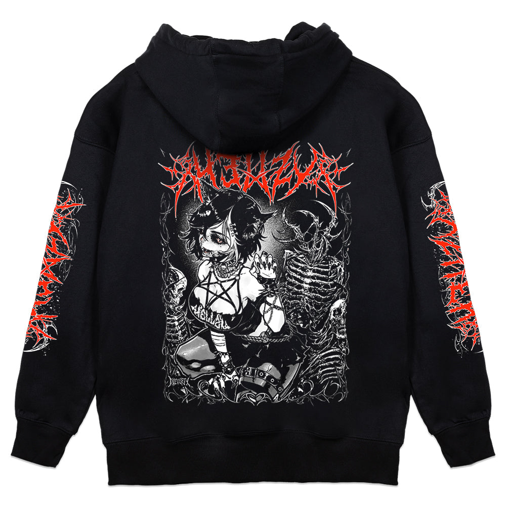 its_Hellzy "Demonic Cat" Hoodie