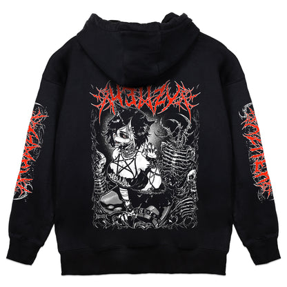 its_Hellzy "Demonic Cat" Hoodie