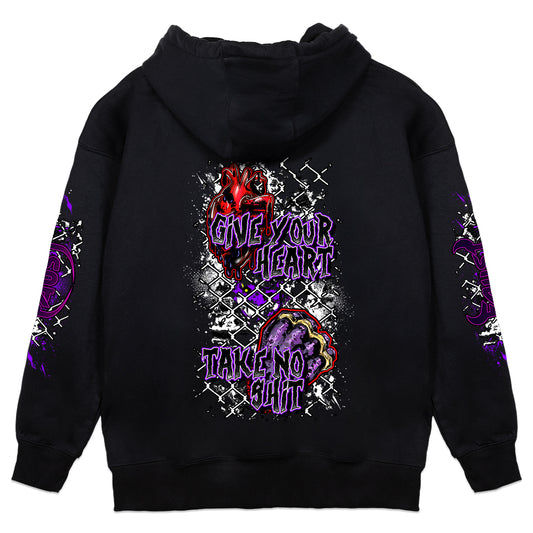 Faust "Give Your Heart, Take No Shit" Hoodie