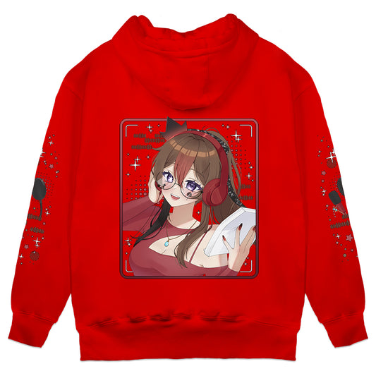SabishiiVT "On the Mic!" Red Hoodie