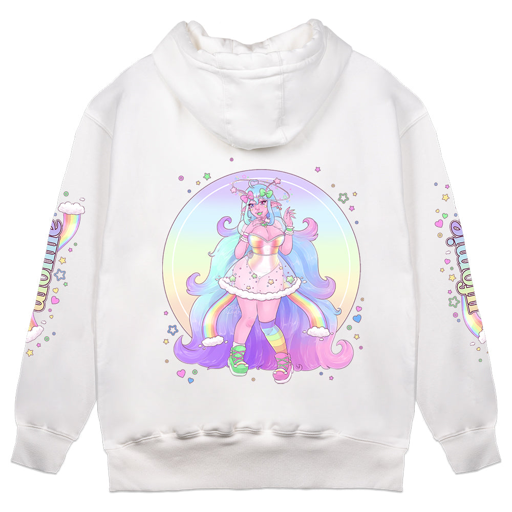 ufomie White Hoodie