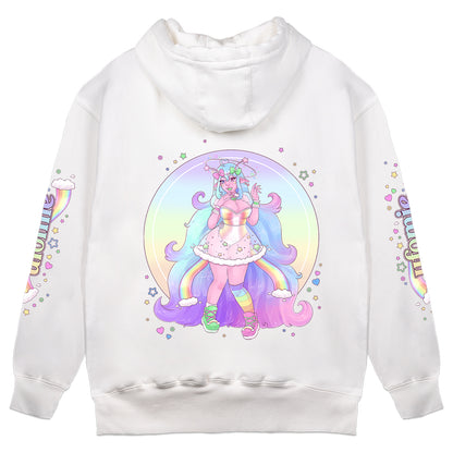 ufomie White Hoodie