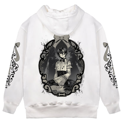 pxppycorpse "Portrait" Hoodie - White