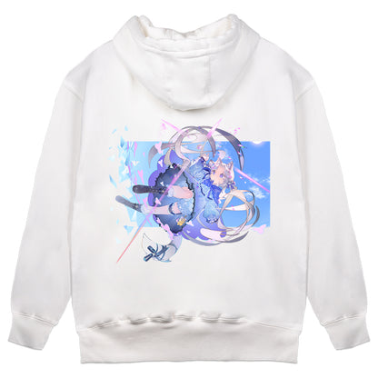 Suirie "Reincarnation" White Hoodie