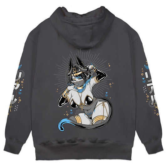 IsTHISrealVR "Masquerade" Hoodie - Charcoal