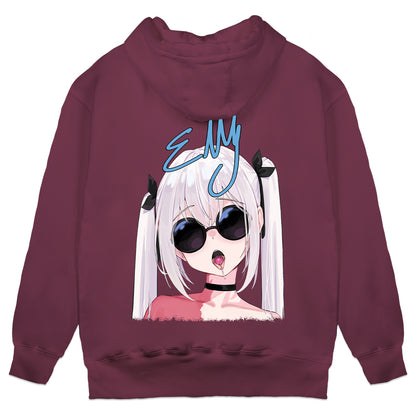 Elly Signature Dark Pink Hoodie