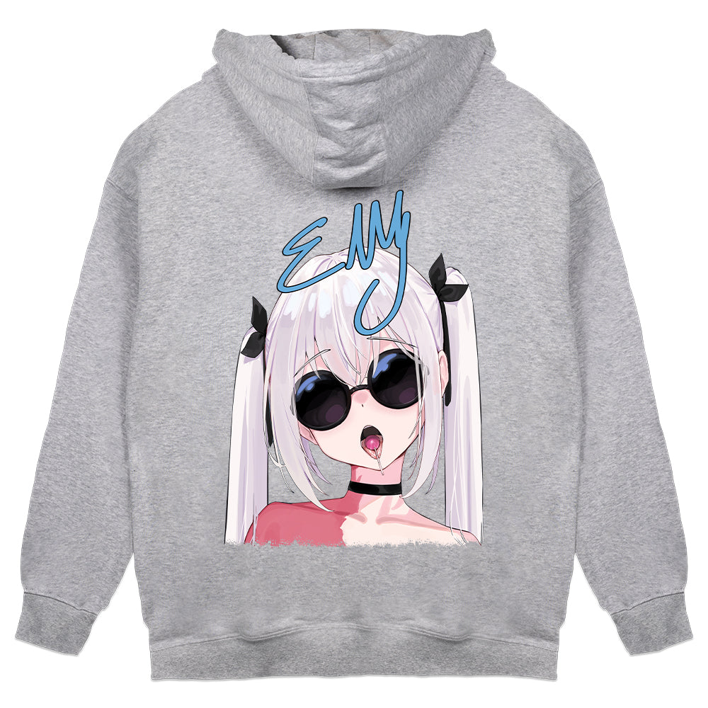 Elly Signature Heather Gray Hoodie