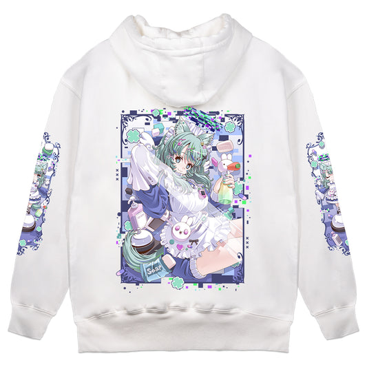 Digiko "Housekeeping" Hoodie - White