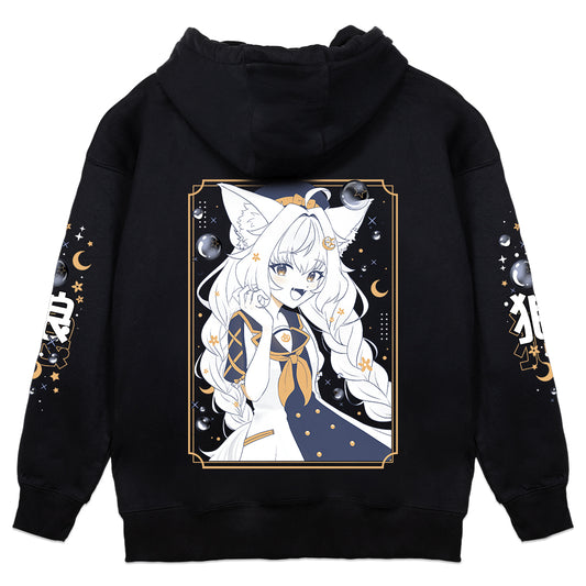 Soleil La Kaye "Moonlight Wolf"  Hoodie