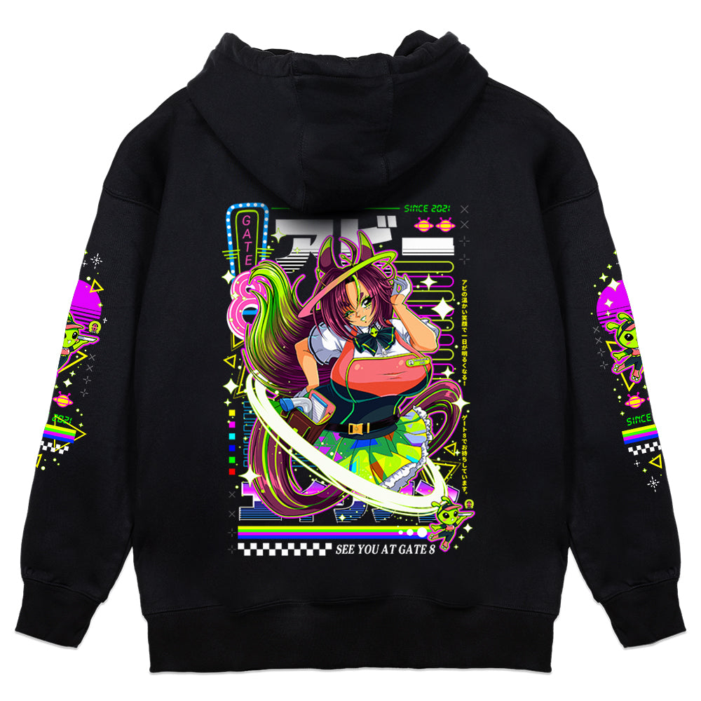Abi Alien 'Retro Anime' Hoodie
