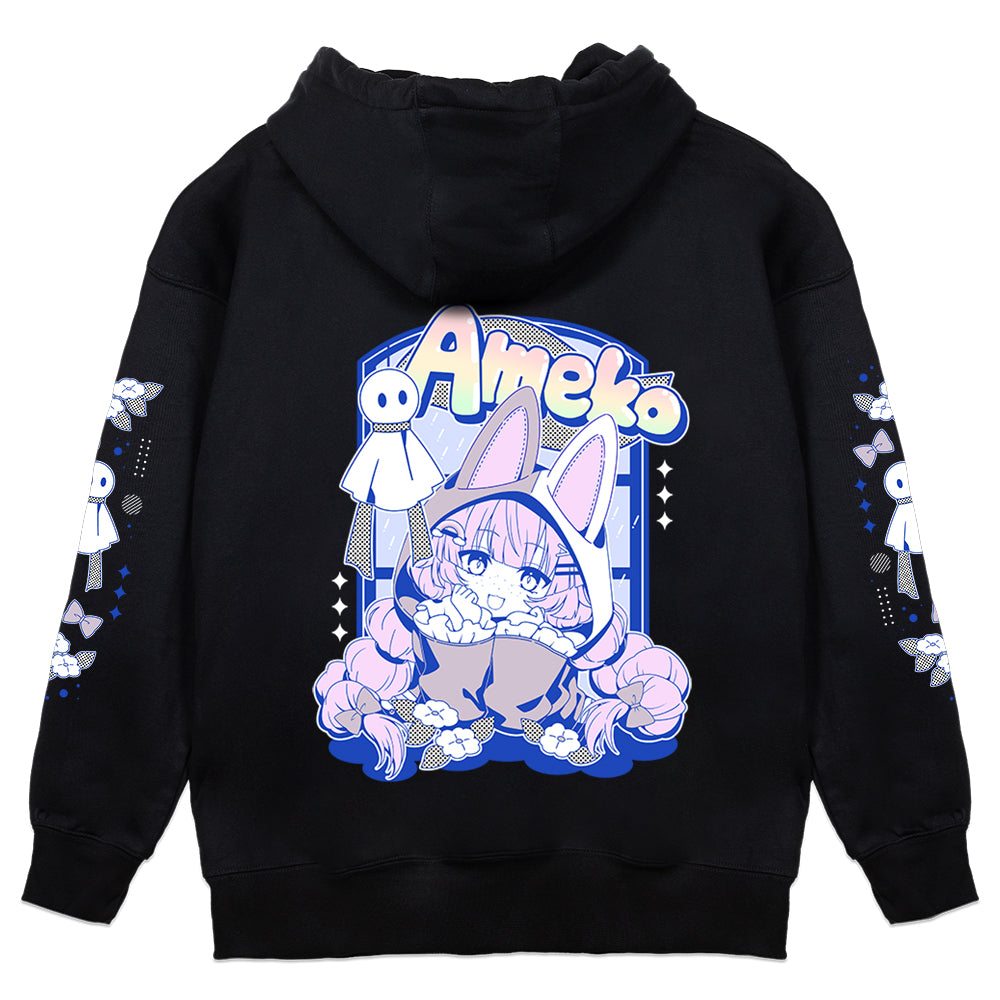 am3ko_ "Lucky Cat" Hoodie