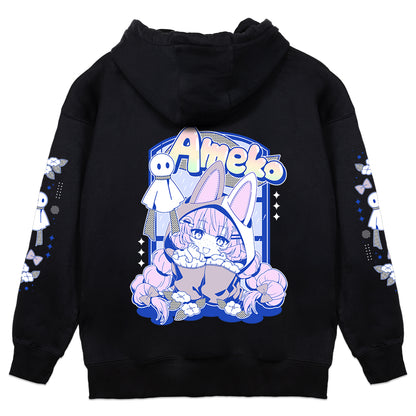 am3ko_ "Lucky Cat" Hoodie