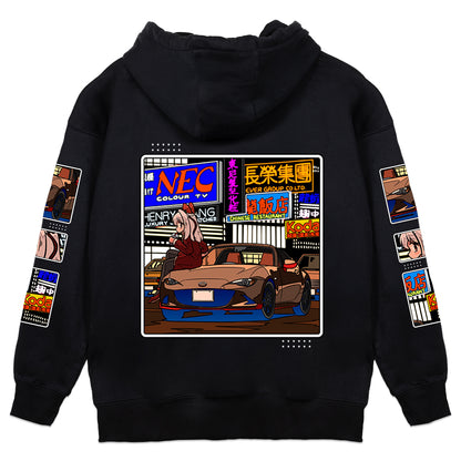augidraws "Retro Drift" Hoodie
