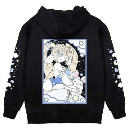 star0bunny "Soft Clouds & Starry Nights" Hoodie