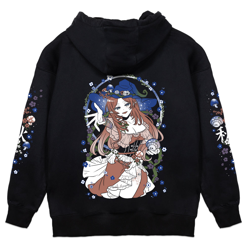 RedAutumnOwl "Mushroom Witch" Hoodie