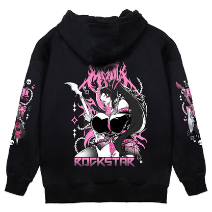 WhoisMonia Rock and Roll Hoodie