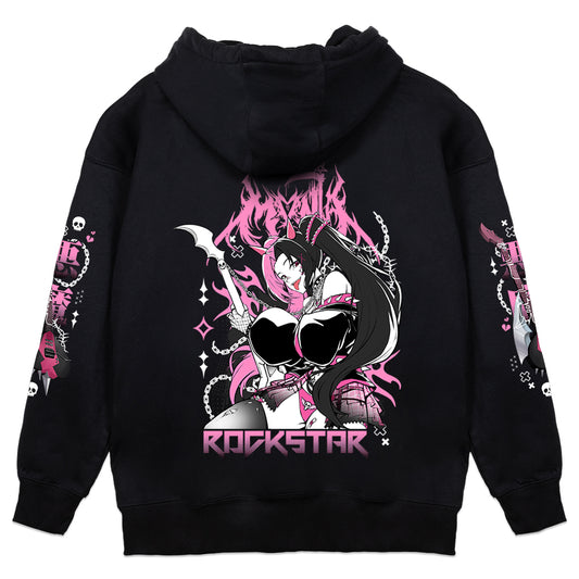 WhoisMonia Rock and Roll Hoodie