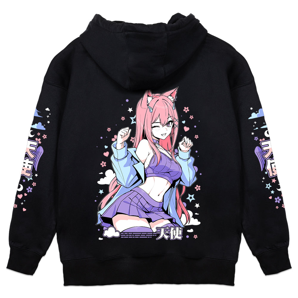 Lunamisia Angelic Cat Hoodie
