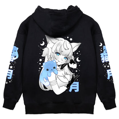 Skyyzie 'Moon Cat' Hoodie