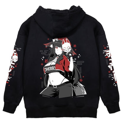 cherri_vt "Kitsune Mask" Hoodie