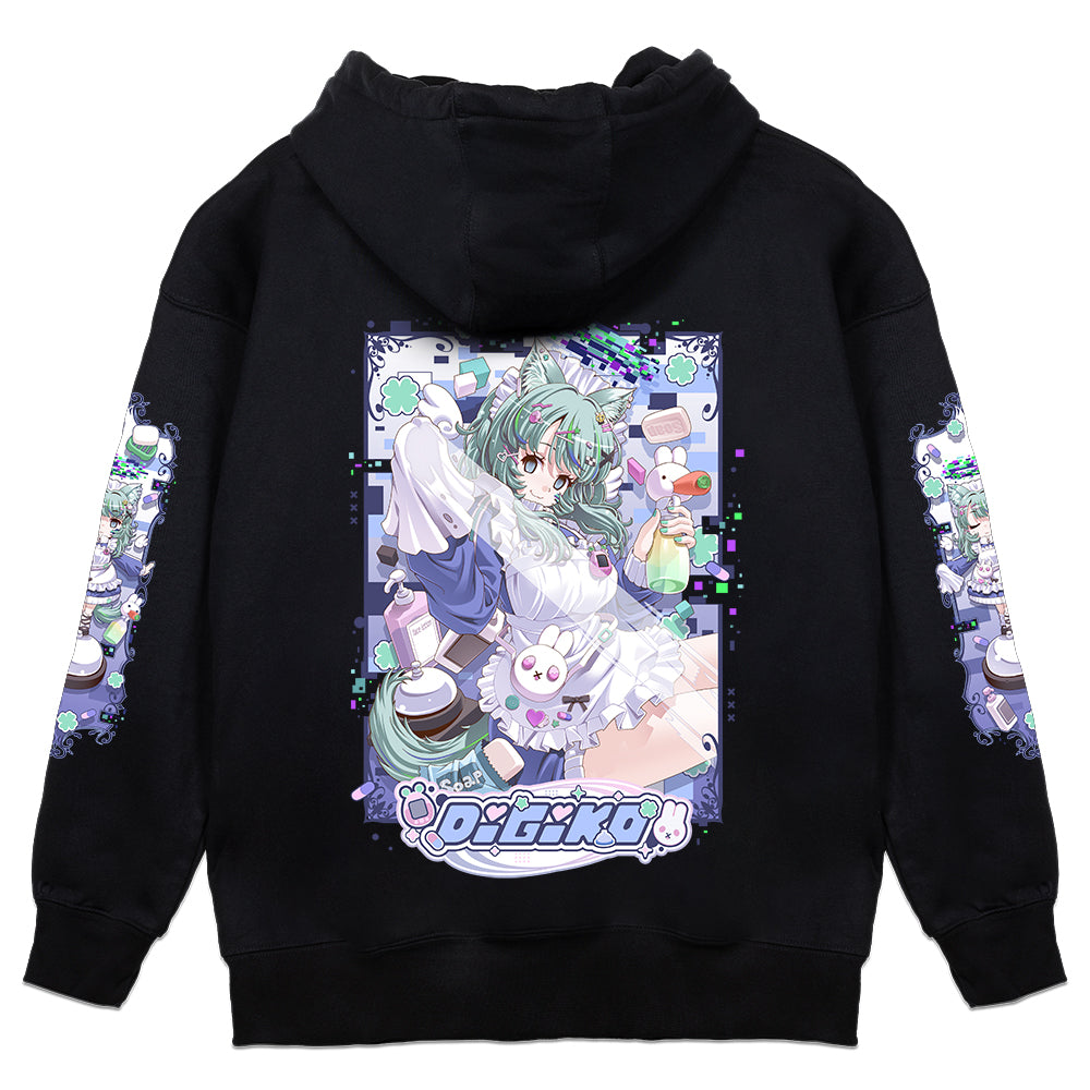 Digiko "Housekeeping" Hoodie - Black