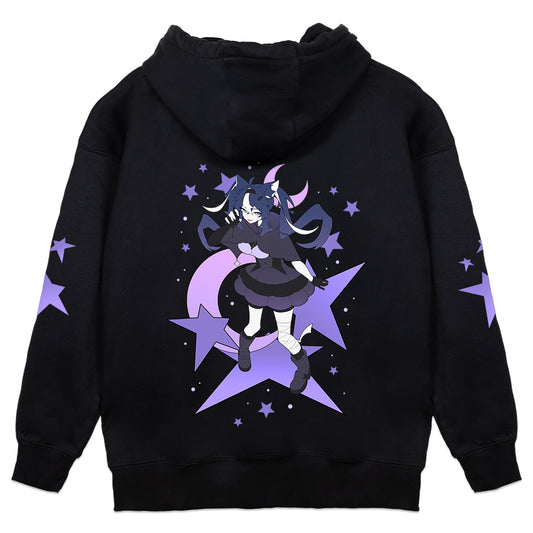 Yuki Hatsuki "Moonflower Stars" Hoodie