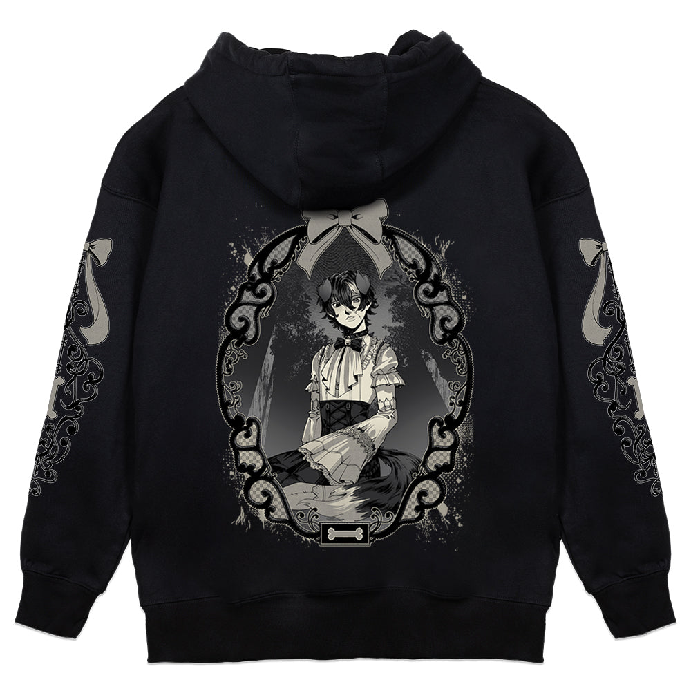 pxppycorpse "Portrait" Hoodie - Black