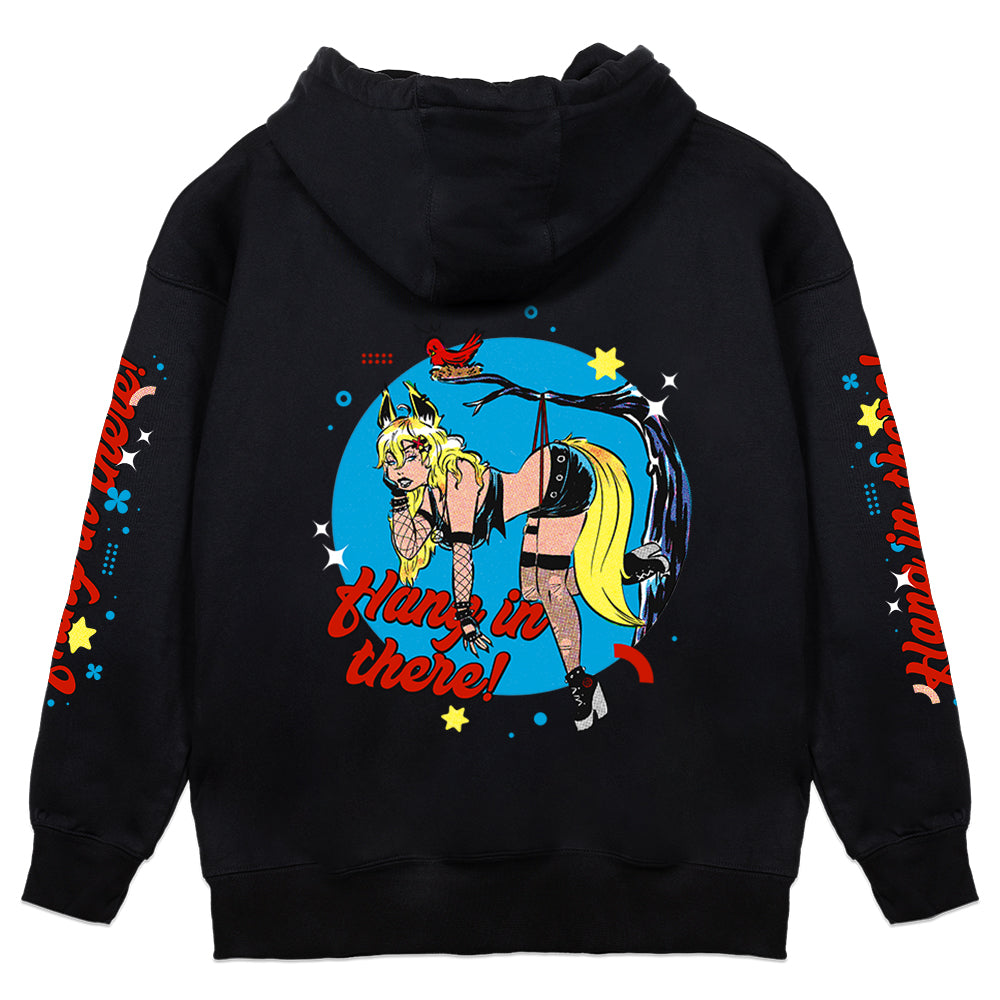 nofoxweregiven "Hang in There" Hoodie