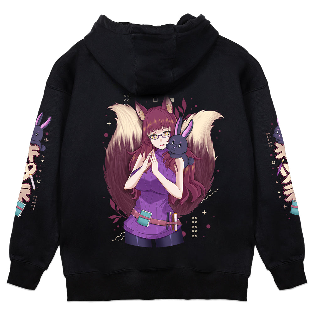 Avi Zenko "Two-Tailed Kitsune" Hoodie