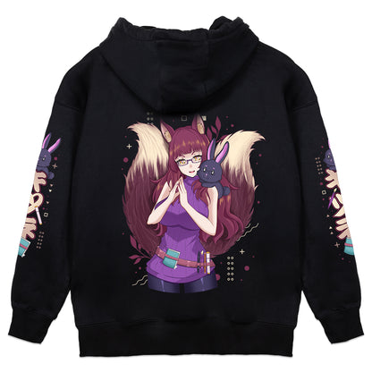 Avi Zenko "Two-Tailed Kitsune" Hoodie