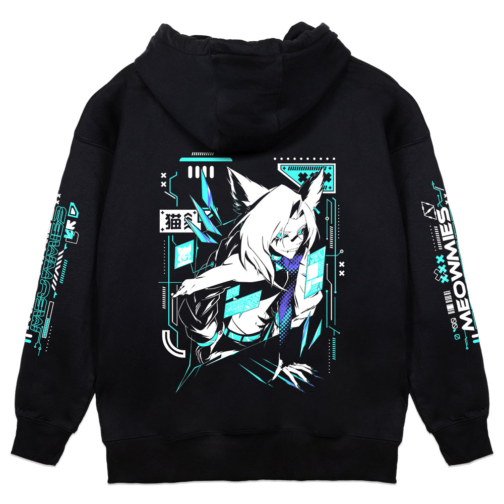 Meowmies "Cyber-Cat" Hoodie