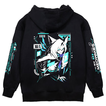 Meowmies "Cyber-Cat" Hoodie
