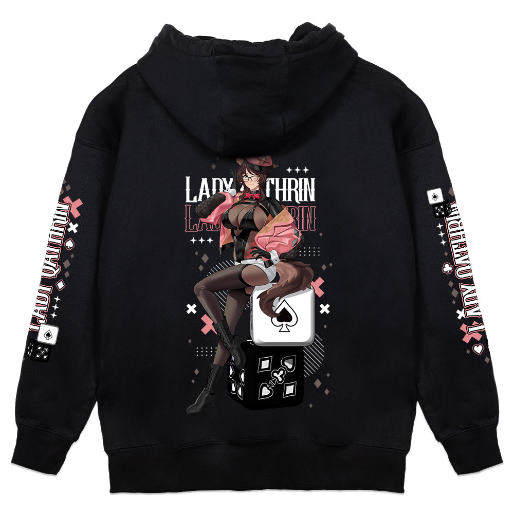 Lady Qathrin "Pin-up Dice" Hoodie