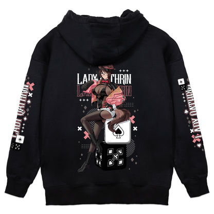 Lady Qathrin "Pin-up Dice" Hoodie