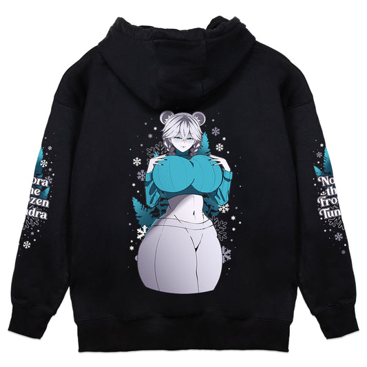 Nora the Frozen Tundra 'Frigid Merch' Hoodie