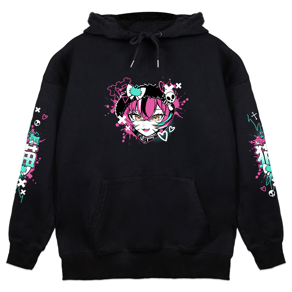 KatChan Heart Hoodie