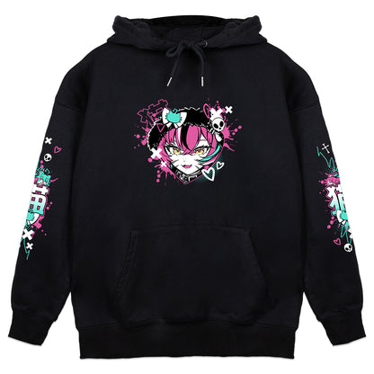 KatChan Heart Hoodie