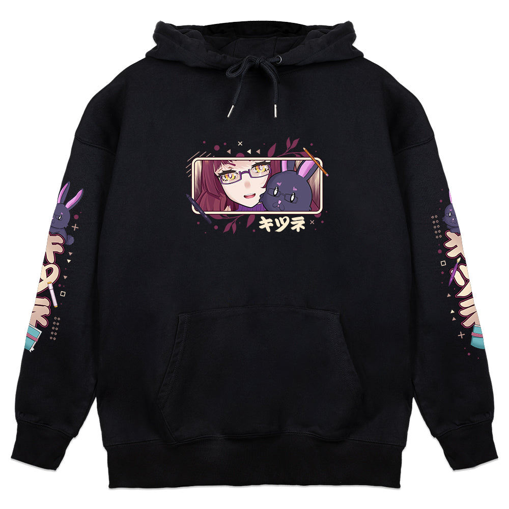 Avi Zenko "Two-Tailed Kitsune" Hoodie