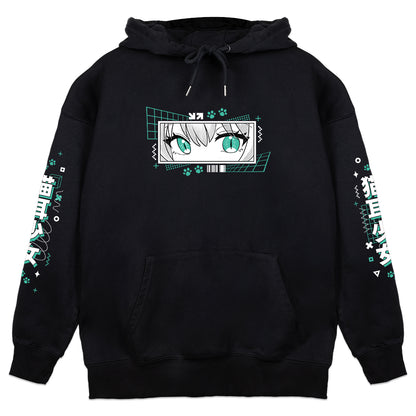 lovelymontana "Retro Catgirl" Hoodie