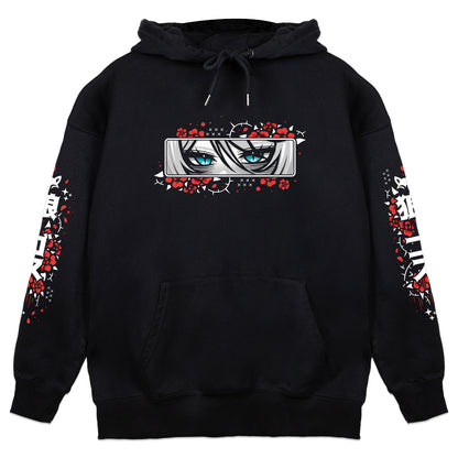 Luna Bella "Bleeding Roses" Hoodie - Black