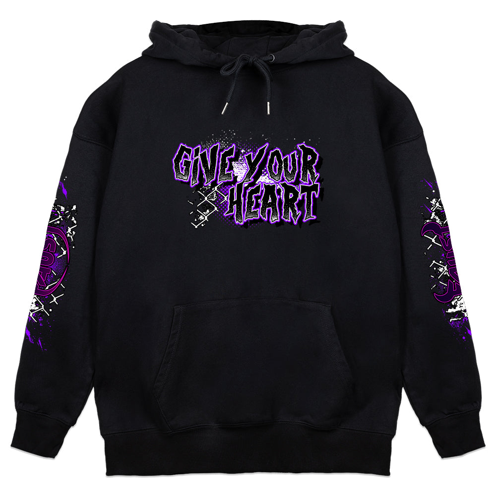 Faust "Give Your Heart, Take No Shit" Hoodie