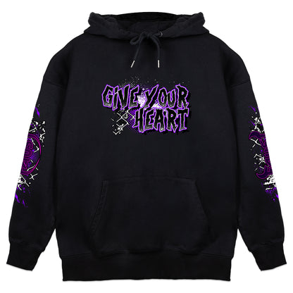 Faust "Give Your Heart, Take No Shit" Hoodie
